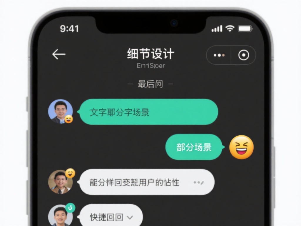 最后，聊天的多样化功能也值得一提。除了文字交流，部
