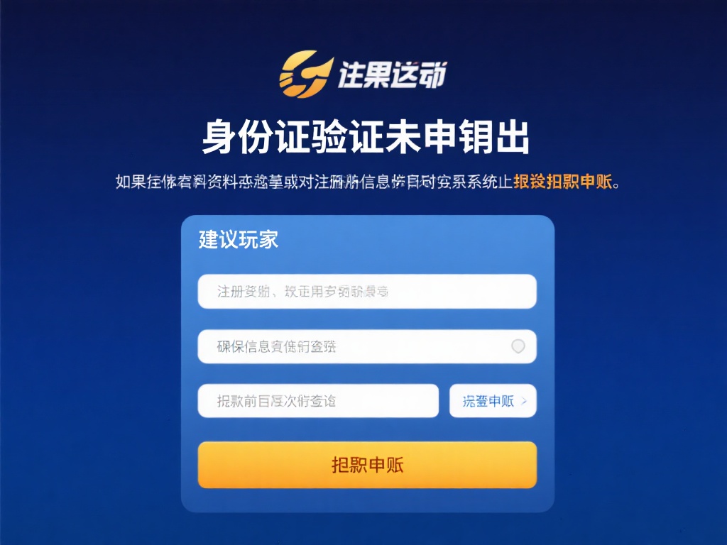身份验证未通过：如果提交的资料不完整或与注册信息不